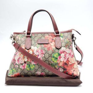 Authentic Gucci Blooms Handbag & Shoulder Bag